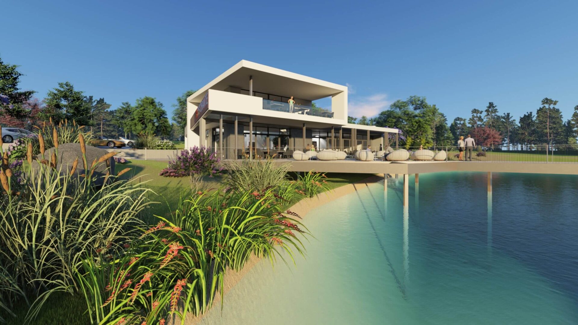 Furmint Házak lakópark, 5000 nm-es tóval