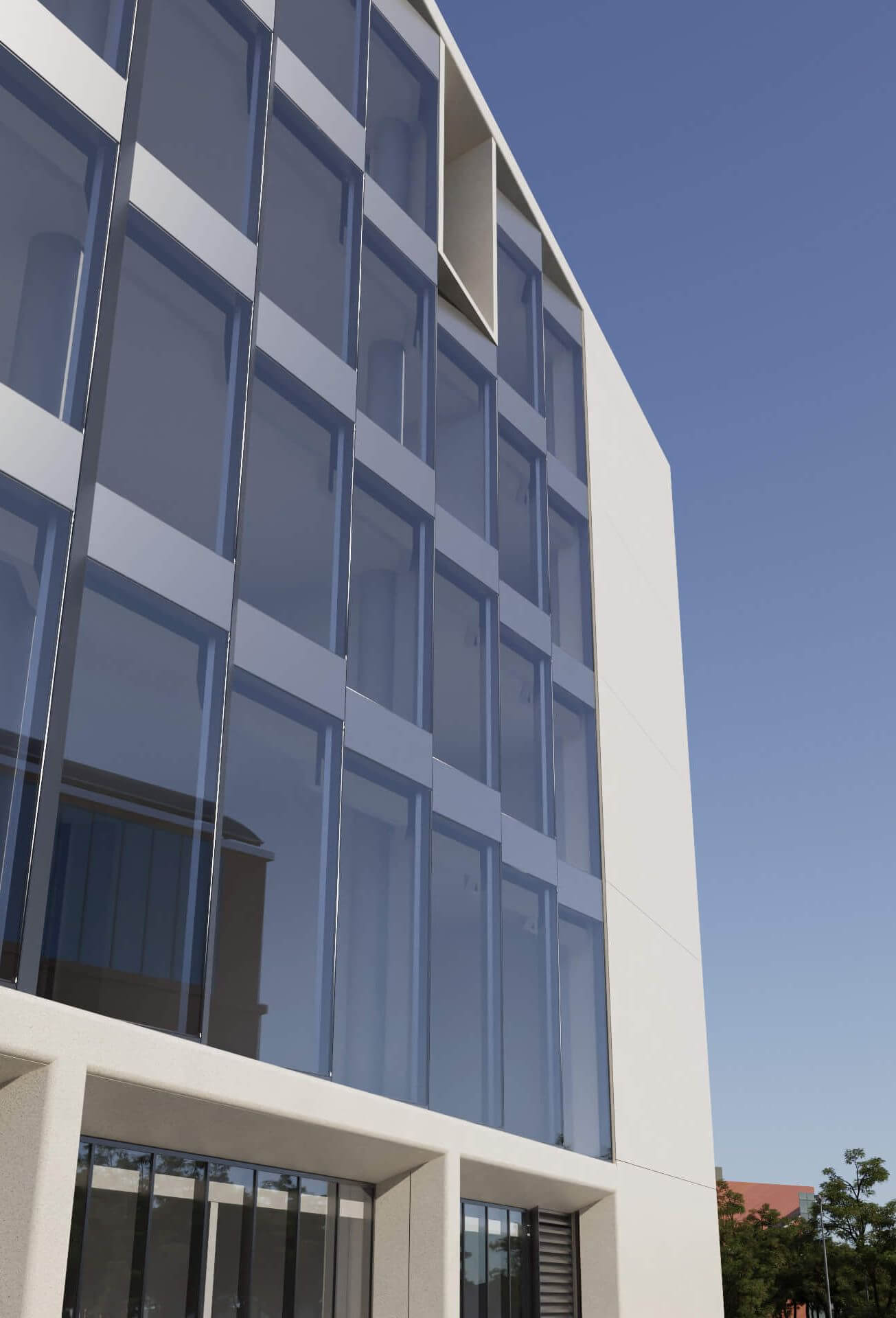 Frontiers Campus homlokzat